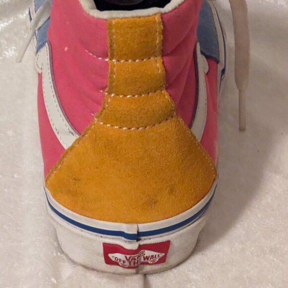 Classic Vans SK 8-HI Colorblock Skateboard Shoes Size 7.5 - Picture 8 of 12